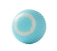 Genérico Interactive Ball, Cat Toys, Automatic Movement Entertainment Silicone Coating Battery Powered 300mah Capacity Two Modes Fun Playtime, Rolling Ball for Pets