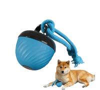 Genérico Interactive Ball, Smart Dog Toy, 2.68x3.19 Inch with 3 Modes, Compact Auto Rolling Ball for Puppies, Big Dogs, Pets, Boredom, Relief, Chew, Indoor, Outdoor Play, Training + Blue and Red