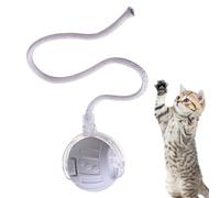 Genérico Interactive Cat Ball, Automatic Rolling Toy, Electric Smart Cat, Kitten Hunting Simulation, 16.14x2.17x2.17 Inches Tail Rope Plaything for Cats, Boredom Relief and Pet Entertainment