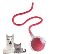 Genérico Interactive Cat Ball, Automatic Rolling Toy, Electric Smart Cat, Kitten Hunting Simulation, 16.14x2.17x2.17 Inches Tail Rope Plaything for Cats, Boredom Relief and Pet Entertainment
