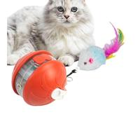 Genérico Interactive Cat Ball, Intelligent Kitten Toy, Automatic Rolling Pet Exercise Ball For Indoor Outdoor Play, Safe Entertainment Accessory, Perfect For Home Lawn Park Balcony, 1.97x1.97 In
