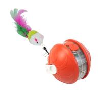 Genérico Interactive Cat Ball, Kitten Toy, 1.97x1.97 Inches Automatic Rolling Function and Safe Material, Smart Play Ball for Cats, Lawn, Park, Backyard, Home, Balcony, Living Room