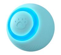 Genérico Interactive Cat Ball, Light Up USB Rechargeable Toy, Intelligent Rolling Silicone Kitten Cube, Automatic Moving Plaything, Ideal for Cat Entertainment, Indoor Fun, Pet Engagement
