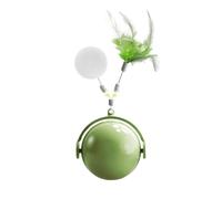 Genérico Interactive Cat Ball, Smart Rolling Automatic Exercise Toy, 8.5cm Obstacle Avoidance Pet Ball with Feather, USB Rechargeable Cat Toy for Kittens and Adult Cats