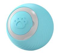Genérico Interactive Cat Ball - Smart Self Moving Pet Toy, USB Charging, Lighted Rolling Silicone Ball, Automatic Motion Kitten Game Device Accessory For Indoor Exercise and Boredom Relief Play