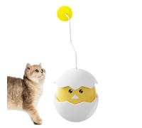 Genérico Interactive Cat Ball Toy, Rolling Moving Game with Chirping Sound, Enrichment Pet Supplies for All Breeds, Fun Outdoor and Indoor Play for Bored Pets, 6.1x2.76x2.76 Inches