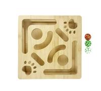 Genérico Interactive Cat Puzzle Toy, Pet Exercise Maze Box, 15.75x15.75x3.15 Inches Puzzle Boxes with 3 Ball Feature, Cat Toys, Maze Box with Engaging Design, Toy for Small Medium Large Kittens
