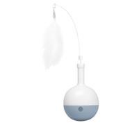 Generico Interactive Cat Toy, Electronic Cat Toys, Intelligent Cat Exercise Toy, Feather Toys, Moving Playmate for Cats, Automatic Play Toy, 12.6x3.31 Inches for Bored Cats and Engaging Entertainment