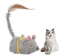 Genérico Interactive Cat Toy Mice, Smart Automatic Moving Toy, Motion-Activated Kitten Ejerciser, Recargable and Play Game, Engaging Pet for Indoor Cats, Fun Boredom Relief