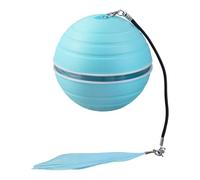 Genérico Interactive Cat Toy, Rechargeable Pet Ball, Auto Rolling Toy, Automatic Sturdy Material Enhances Playtime Easy to Use Adds Fun Versatile for Pets, 2.6x2.6 Inches, ABS, Silicone