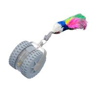 Genérico Interactive Cat Toy, Smart Motion Ball, Kitten Activity Trainer, 2.09x2.76 Inches Automatic Rolling Ball, Sensory Stimulator, Ideal for Exercise, Boredom, Relief Indoor Pet Engagement Use