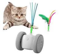 Genérico Interactive Cat Toys, Automatic Moving Toy, Indoor Playmate Toy, Cat Exercise Toy, Mental Stimulation Toy, Different Uses, Pet Wellness Guard For Indoor Cats and Playmate