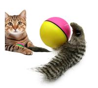 Genérico Interactive Cat Toys Ball, Automatic Rolling Smart Balls, 8,27 x 3,35 pulgadas Lightweight & Compact, Battery Powered Nutria Kitten Toy for Ejercise, Play, Recharging and Relaxations