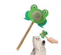 Genérico Interactive Cat Toys - Cat Toys | Catnip Toys | Chew Toys For Cats, Teeth Cleaning Frog Cat Enrichment Toys, Catnip mousee Toys, Cat Chew Toy Cat Sticks, Pet Supplies For Aggressive Chewersa