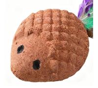 Genérico Interactive Cat Toys - Fun Hedgehog Shaped Realistic Pet Games, Cat Teeth Cleaning Toy | for Mental Stimulation Post Indoor Outdoor Play Training Exercise Climbing Floor Play Travel