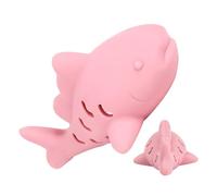 Genérico Interactive Cat Treat Dispenser, Fish Shaped Snack Toy, Adjustable Feeder with Controlled Leakage Holes, ABS Puzzle Ball, Pet Toys, Cat Supplies for Indoor Outdoor Training