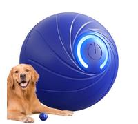 Genérico Interactive Dog Ball - Automatic Moving & Bouncing Pet Toy For Puppies, USB Rechargeable Self-Rolling Smart Ball For Boredom, Natural Rubber Quiet Play Toy For Small & Medium Dogs