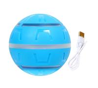 Genérico Interactive Dog Ball, Shake Pet Ball Dog Toys, USB Rechargeable with LED Lights, Vibrating Active Rolling Games for Small, Medium and Large Breeds, 3.15x3.15 Inches