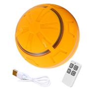 Genérico Interactive Dog Ball, Shake Pet Toy, USB Rechargeable LED Lights, Vibrating Rolling Ball, Active Indoor Play, Fun for Small, Medium and Large Breeds, 8x8cm/3.15x3.15 Inches