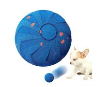 Genérico Interactive Dog Ball, USB Rechargeable Electric Bouncing Toy, Automatic Motion Activated Pet Ball for Dogs to Keep Them Busy in Garden Backyard Lawn Front Door Patio Park Garage, 80mm