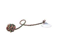 Generico Interactive Dog Toy | ABS Material, 12.6in Length, Strong Gel Suction Cup | Durable Rope Tug Toy, Removable Chew & Tug Ţoy | Self-Play Boredom Buster For Dogs