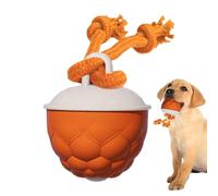 Generico Interactive Dog Toy - Bola de masaje automática con movimiento de de movimiento, Smart Obstacle Avoidance + LED Light | High Food Grade Silicones - para Puppies & Indoor Plays