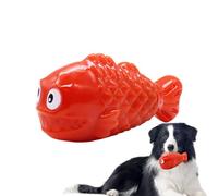 Genérico Interactive Dog Toy, Fish Shaped Treat Dispenser, Slow Feeding Chew Toy, Enrichment Puzzle For Puppies, Teething and Fetch Play, 6x3 Inches Blue 1 Piece, Indoor Or Outdoor Use