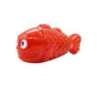 Genérico Interactive Dog Toy, Fish Shaped Treat Dispensing Toy, Slow Feeder and Enrichment Puzzle, Puppy Teething Chew Toy for Fetch and Training, 6.3x2.24 Inches