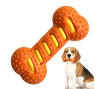 Genérico Interactive Dog Toy - Squeaky Dog Toys | Squeaky Dogs Toys for Aggressive Chewers | Bone Dogs Teething Toy | Sensory Soothing Game for Chewing Interactive Play Training Reward Outdoor Indoor