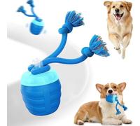 Genérico Interactive Dog Toys - 2026 New Motion Activated Dogs Ball with 360° Smart Automatic Rolling Moving and Music for Bored Pet Cats Dogs (Blue)