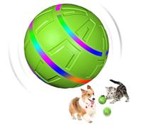 Generico Interactive Dog Toys Ball, Interactive Rolling Ball, Remote Control Activated Smart Pet Rolling Ball, Rechargeable Intelligent Dog Toy Ball with LED Flash Light for Small, Medium, Large Dogs