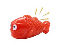 Genérico Interactive Dog Toys, Fish Shaped Dog Toys, 6.3x2.24x2.87 Inches Slow Feeding Enrichment Bone, Engaging Puppy Teething Game, Compact Chew Plaything for Fetch and Training