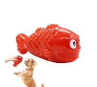 Genérico Interactive Dog Toys, Fish-Shaped Treat Dispensing Toy, Slow Feeding Enrichment Bone, Puppy Teething Game, Sturdy Chewer Toy for Fetch, Dogs, Puppies, 6.3x2.24x2.87 Inches