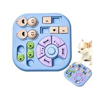 Genérico Interactive Dog Toys - Puzzle Games For Small Medium Pets, Slow Feeding Enrichment Tool, 11 Inch Mentally Stimulating Treat Dispenser, Anti-Slip Base | Keep Them Busy Indoor Training