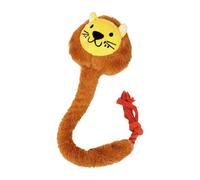 Genérico Interactive Dog Toys - Rope Chew Play for Garden | Fiber Material with Plush Texture, Crinkle Sound Effect, Tug of War Helper, Puppy Training Accessory, Outdoor Indoor Fun
