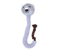 Genérico Interactive Dog Toys - Rope Chew Play for Garden | Fiber Material with Plush Texture, Crinkle Sound Effect, Tug of War Helper, Puppy Training Accessory, Outdoor Indoor Fun