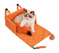 Genérico Interactive Dog Toys,Versatile Funny Interactive Mat with Chew Ball and Rope Knot | Anti-Slip Pet Sofa Bed | For Travel Beach Park Yard Bedroom Garden Indoor Outdoor Family Time