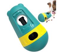 Genérico Interactive Dog Treat Ball, Puzzle Chew Toy, Teeth Cleaning Training Ball, Dog Enrichment For Chewing, Slow Feeder Small, Medium, Large Dogs, 3.46x3.46x6.1inches