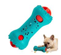 Generico Interactive Dog Treat Toy For Boredom - Dispensador de tratamiento para mascotas | Bone Shape Slow Feeder | Dogs Puzzle Feeder | For Enrichment Aggressive Chewers Small Medium Large Breeds