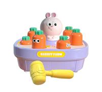 Genérico Interactive Frog Game - Whack Mole for Children | ABS with Cartoon Hammer, Fun Pounding Toy, Educational Play Activity, Engaging Learning Tool for Boys Girls Party