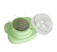 Genérico Interactive Licking Treat - Silvervine Globe for Pouncing | Organic Plant Extract with 360 Degree Swivel Base & Dust Guard for Kitty Teething, Boredom Relief, Exercise and Stress Reduction