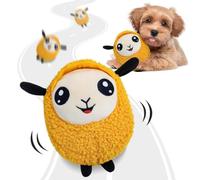 Genérico Interactive Moving Dog Toys | Plush Interactive Dog Jumping Squeaky Toy | Rolling Squeaky Puppy Game | for Boredom Relief Exercise Enrichment Training Home Indoor Outdoor Playtime Family