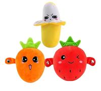 Genérico Interactive Music Plush Toy,Banana Plush Musical Sensory Toy with Sounds, Support Clapping, Tapping and Rhythm Battle Gameplay, For Parent-Child Bonding,Family Party Moments