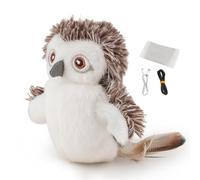 Genérico Interactive Pet Toy Bird, Moving Plush with Sound, 4.33x6.69x4.33 Inches Interactive Animal Doll, Engaging Kitten Toy, Ideal for Indoor and Outdoor Children Pets Playset Use