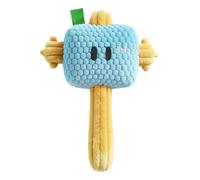 Genérico Iñteractīve Plush Squeaky Hammer Dog Toy - Fun Tool-Shaped Chew Toy | Built-in Sound, Soƒt Ďurable For Small Medium Dogs | Washable