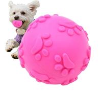 Genérico Interactive Puppy Squeaky Ball - Lightweight Indoor Fetch Toy, Supervised Gentle Teething Toy, Soft Agility Bouncy Training Ball, Living Room Playtime Sounding Toys | For Puppies