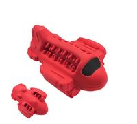 Genérico Interactive Puzzle Dog Toy, Sensory Slow Feeder, Squeaky Features, 9x7x13cm Chew-Stimulating Treat Dispenser for Indoor and Outdoor Puppy Training Play Supply Ensures Engaging
