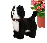 Generico Interactive Robot Puppy, Realistic Plush Toys, 22 x 20 x 10 cm Walking Barking Puppy with Tail Wag Function, Kids Robot Toy, Fun Pet Toy with Soft Design, Indoor Accessory for Home Birthday