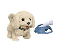 Genérico Interactive Robotic Toy - Robot Dogs | 25cm Realistic Dog, Plush Toys with Sound Reaction Sensors, Soft Toys with Wiggling Features, Electronic Companion Toy for Role Play Learning Spaces