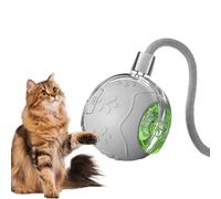 Genérico Interactive Rolling Ball Cat Toy, Smart Puzzle Pet Ball, Rechargeable Motion-Activated Toy, Built-in LED Light, Durable ABS Material, for Small Medium Cats and Dogs